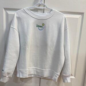 Lululemon White Women's Sweater golf edition